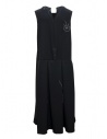 Maria Turri abito smanicato nero con solishop online abiti donna