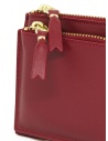 Comme des Garçons SA3100OP small red purse with external pocket SA3100OP RED buy online
