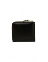 Comme des Garçons SA3100OP portamonete quadrato nero con tasca esterna SA3100OP BLACK prezzo