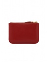 Comme des Garçons SA8100OP portamonete a busta rosso con tasca esterna SA8100OP RED prezzo