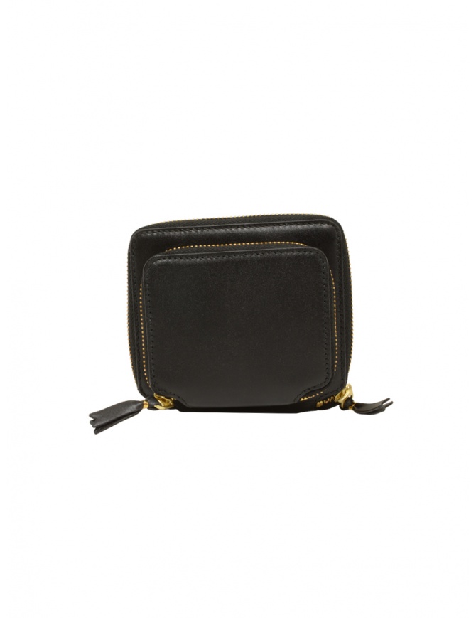 Comme des Garçons black outside pocket square wallet SA2100OP SA2100OP BLACK Comme des Garçons black outside pocket square wallet SA2100OP SA2100OP BLACK wallets online shopping