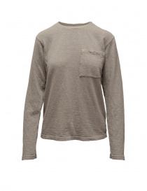 Womens t shirts online: Kapital grey long sleeve T-shirt