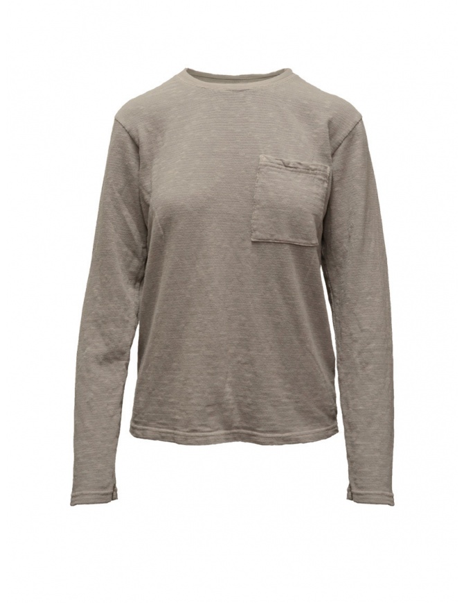 Kapital grey long sleeve T-shirt EK-954 IGR womens t shirts online shopping