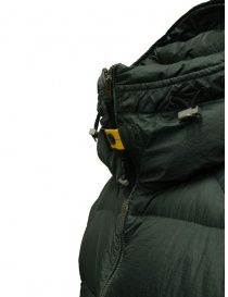 Parajumpers Norton dark green hooded down jacket mens jackets buy online
