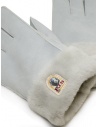 Parajumpers Shearling grey suede gloves shop online gloves