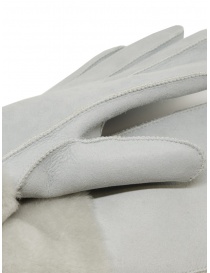 Parajumpers Shearling grey suede gloves price