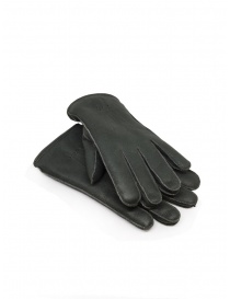 Parajumpers Shearling graphite blue lined leather gloves PAACGL11 SHEARLING BLUE GRAPH.