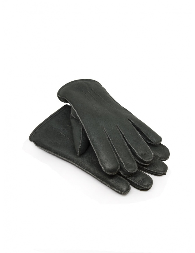 Parajumpers Shearling graphite blue lined leather gloves PAACGL11 SHEARLING BLUE GRAPH. gloves online shopping