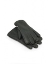 Parajumpers Shearling graphite blue lined leather gloves buy online PAACGL11 SHEARLING BLUE GRAPH.