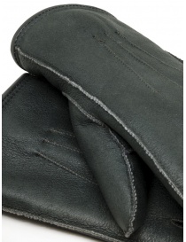 Parajumpers Shearling graphite blue lined leather gloves price