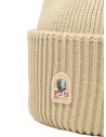 Parajumpers beige wool beanie with high edged PAACHA10 STREET TAPIOCA price