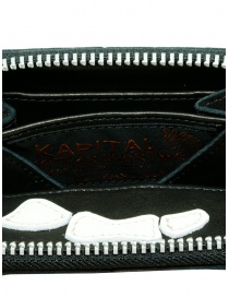 Kapital mini potafogli nero con ossa di una mano portafogli acquista online