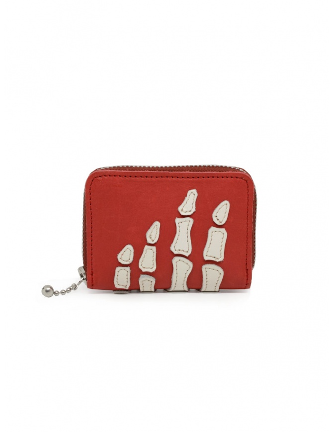 Kapital mini red wallet with bones EK1401 RED wallets online shopping