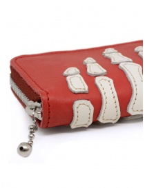 Kapital mini red wallet with bones price