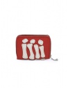 Kapital mini red wallet with bones shop online wallets