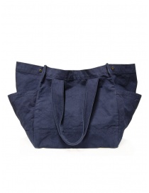 Kapital tote bag oversize in tela di cotone blu navy borse acquista online