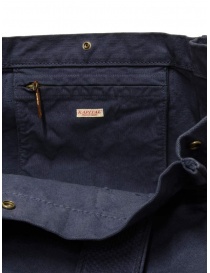 Kapital oversized tote bag in navy blue cotton canvas buy online price