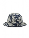 Kapital cappello da pescatore blu e bianco damascato acquista online EK-1402 IDG