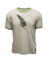 Kapital Conifer & G.G.G. t-shirt grigia con albero acquista online K2304SC157 NAT