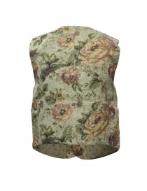 Kapital gilet a fiori in tessuto Gobelin