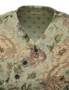 Kapital floral waistcoat in Gobelin fabric K2303SJ050 GRN price