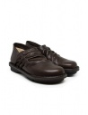 Trippen Thrill low brown shoes with side strings buy online THRILL ESPRESSO-SAT KA MOR