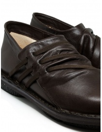 Trippen Thrill scarpe basse marroni con stringhe laterali calzature donna acquista online