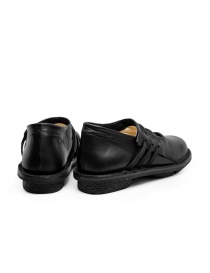 Trippen Thrill flat shoes in black leather with side strings price