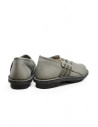 Trippen Thrill flat shoes in grey leather with side strings THRILL BETON-SAT KA GRY price