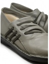 Trippen Thrill flat shoes in grey leather with side strings THRILL BETON-SAT KA GRY buy online