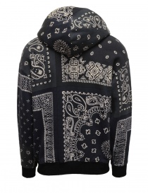 Kapital Kesa bandana pattern black hoodie buy online