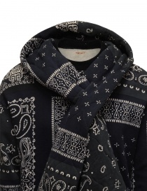 Kapital Kesa bandana pattern black hoodie price