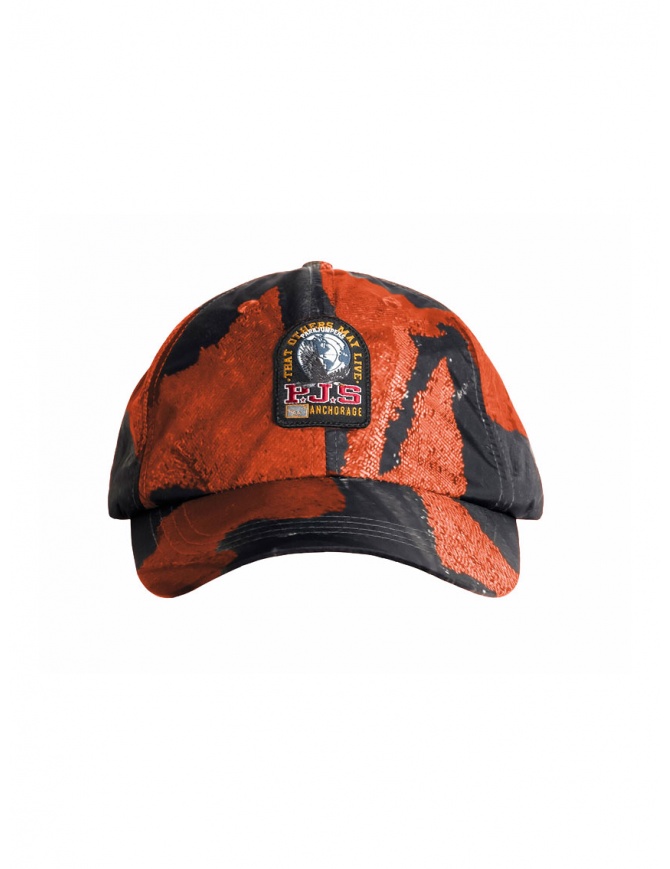 Parajumpers Outback red butterfly print cap PAACHA46 OUTBACK CAP RIO RED B hats and caps online shopping