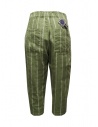 Kapital Easy Beach Go green striped cropped pants buy online EK1390 KHA