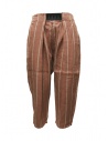 Kapital Easy Beach Go pantaloni cropped rosa mattone acquista online EK1390 SOB