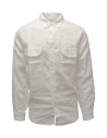 Kapital long sleeve white linen shirt buy online K2303LS055 WH