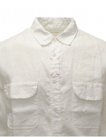 Kapital camicia in lino bianca manica lunga prezzo