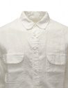 Kapital camicia in lino bianca manica lunga K2303LS055 WH prezzo