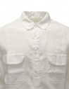Kapital camicia in lino bianca manica lunga K2303LS055 WH prezzo