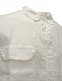 Kapital camicia in lino bianca manica lunga camicie uomo acquista online