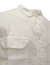 Kapital camicia in lino bianca manica lunga K2303LS055 WH acquista online