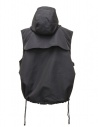 Kapital Cross Rabbit long black vest shop online mens vests