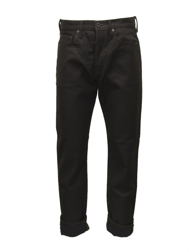Kapital Century Denim N. 9+S marrone scuro KAP-305 N9S jeans uomo online shopping