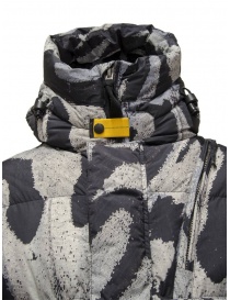 Parajumpers Cloud PR grey and avio blue butterfly print down jacket mens jackets price
