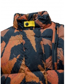 Parajumpers Wilbur PR gilet imbottito rosso e nero stampa butterfly prezzo