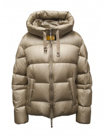 Parajumpers Tilly piumino bomber beige satinato con cappuccio PWPUHY32 TILLY TAPIOCA order online