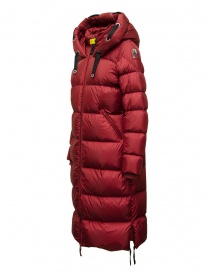 Parajumpers Panda extra long red down jacket buy online