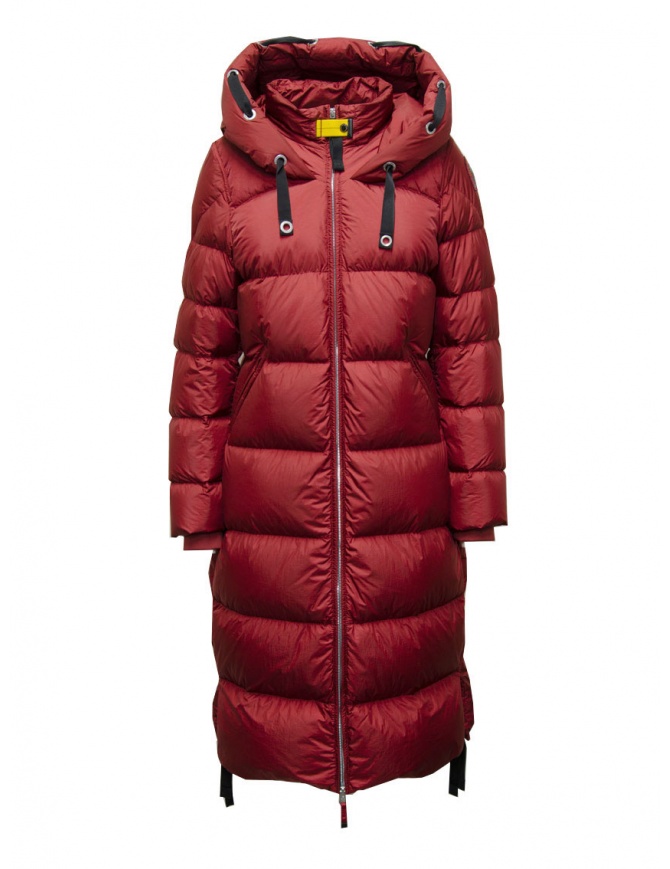 Parajumpers Panda extra long red down jacket PWPUEL31 PANDA RIO RED womens jackets online shopping