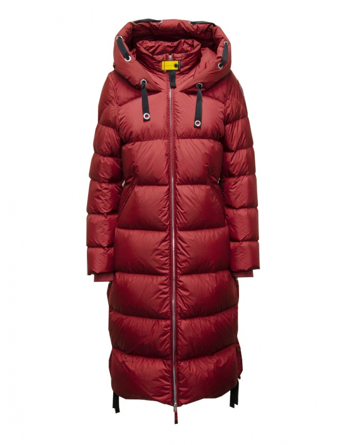 Parajumpers Panda piumino extra lungo rosso PWPUEL31 PANDA RIO RED giubbini donna online shopping