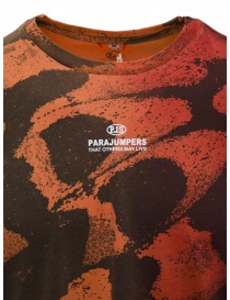 Parajumpers Outback t-shirt rossa-arancio stampa butterfly prezzo